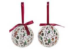 Christmas Tree Decoration Ball Gingerbread Man 7cm diameter