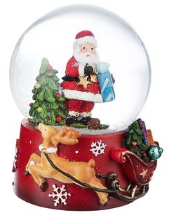 Christmas snow globe