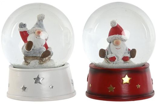 Crystal Decoration Ball Santa Claus S