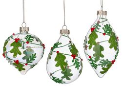 Boll Jul Kristall Design Bär Transparent