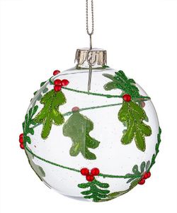 Boll Jul Kristall Design Bär Transparent