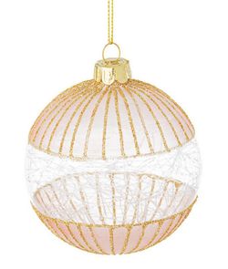 Boll Jul Kristall Design Guld Vit