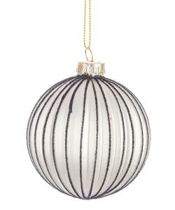 Bola Navidad Cristal Dreamy Blanco