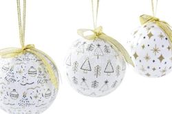 Boule de Noël Décoration Arbre PVC