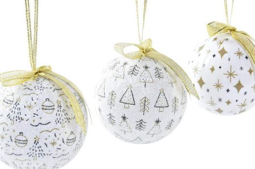 Boule de Noël Décoration Arbre PVC