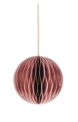Julboll Papper Färg Malva Diam 90 cm Bizzotto