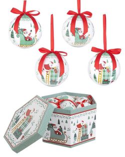 Julboll för Julgran Design Jultomten Grön