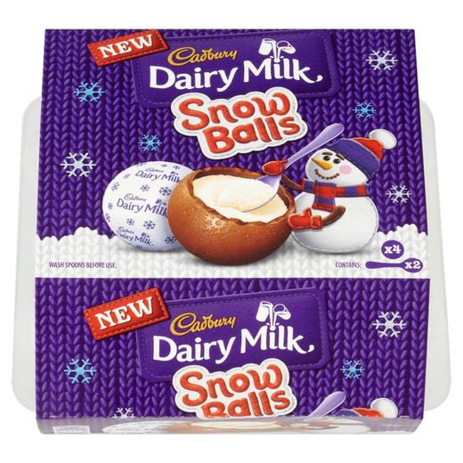 Bolas de Nieve de Chocolate Cadbury 112 grs