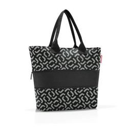 Bolsa compra extensible e1 signature black Reisenthel