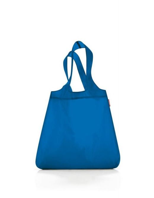 Mini maxi boodschappentas frans blauw Reisenthel