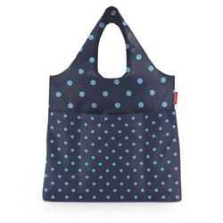 Bolsa compra mini maxi shopper plus mixed dots-blu Reisenthel