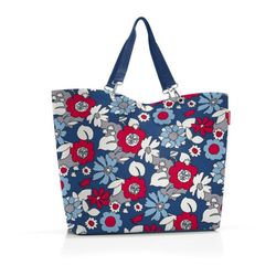 Bolsa compra XL florist indigo Reisenthel