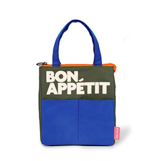 Bon Appétit Borsa Porta Pranzo Isotermica Blu Ferretti Ideale Regalo
