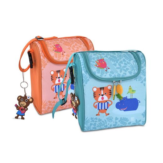 Voedseldraagtas Babytas Kindersnack Rico Grappige Jungle Iris