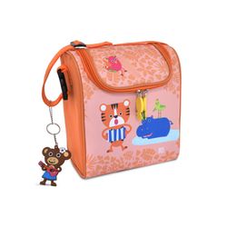 Torba do transportu żywności Torba dla dzieci Przekąska dla dzieci Rico Funny Jungle Iris