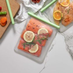 Lekue S Silikonowa torba wielokrotnego użytku