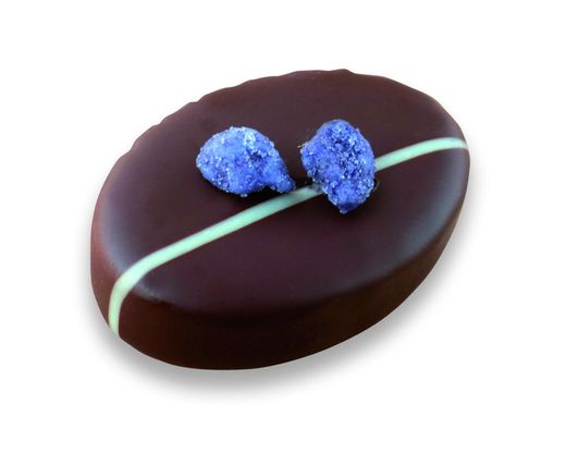 Chocolate artesanal trufado roxo a granel 1,25kg blanxart