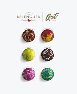 Belenguer Art Handmålad Chokladask 12 Likör 96 g