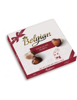 Bombones Belgas con Forma de Corazón 200 grs