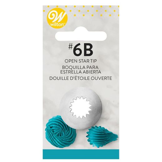 Wilton num 6b open decoratiemondstuk