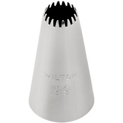Bocal de decoração de estrela aberta num 199 wilton
