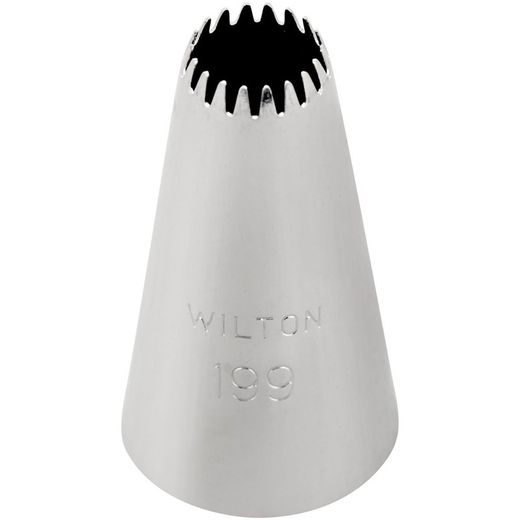 Bocal de decoração de estrela aberta num 199 wilton