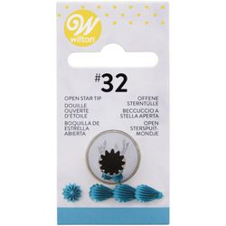Boquilla decoración estrella num 32 wilton