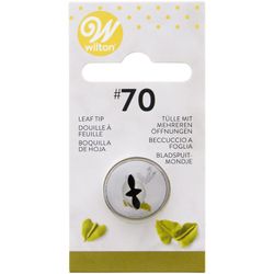 Boquilla decoración hoja num 70 wilton