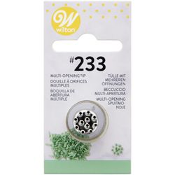 Boquilla decoración multi num 233 wilton