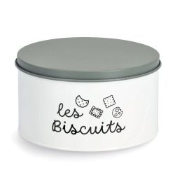 Bote Biscuits 3 L Tapa Gris
