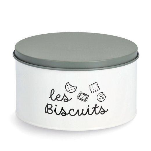 Bote Biscuits 3 L Tapa Gris