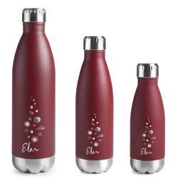 Botella Acero Inox Roja 260Ml Edan Lacor