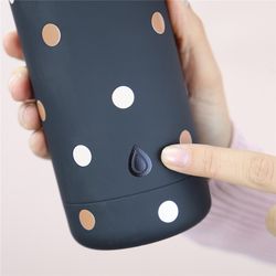 Botella Acero Inoxidable 500Ml Black Small Dots Creative Story