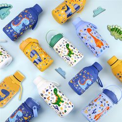 Botella Agua con Adaptador 330 m lMazarine Dinosaurs Creative Story