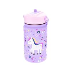 Botella Agua con Adaptador 330 ml Lilac Unicorn Creative Story