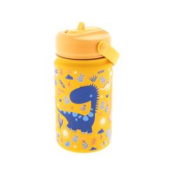 Botella Agua con Adaptador 330 ml Mustard Dinosaurs Creative Story