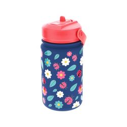 Botella Agua con Adaptador 330 mlDark Blue/Red Ladybug Creative Story