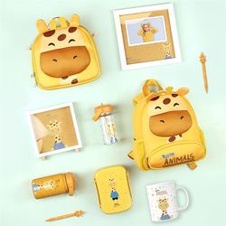 Botella Agua con Adaptador 330 mlMustard Giraffe Creative Story