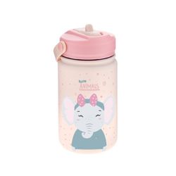 Botella Agua con Adaptador 330 mlPink Elephant Creative Story