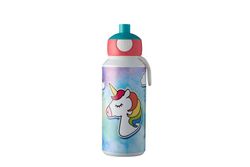 Botella Agua Infantil 400 ml Pop Up Mepal Campus Unicornio