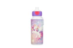 Botella Agua Infantil 400 ml Pop Up Unicornio Glow Mepal