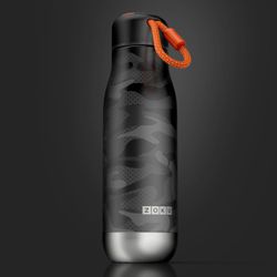 Butelka termiczna ze stali nierdzewnej 500ml czarno-kamuflaż Zoku
