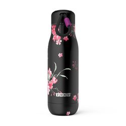 Termoflaska rostfritt stål 500ml små blommor Zoku