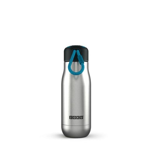 Garrafa térmica inox. 350ml prata zoku