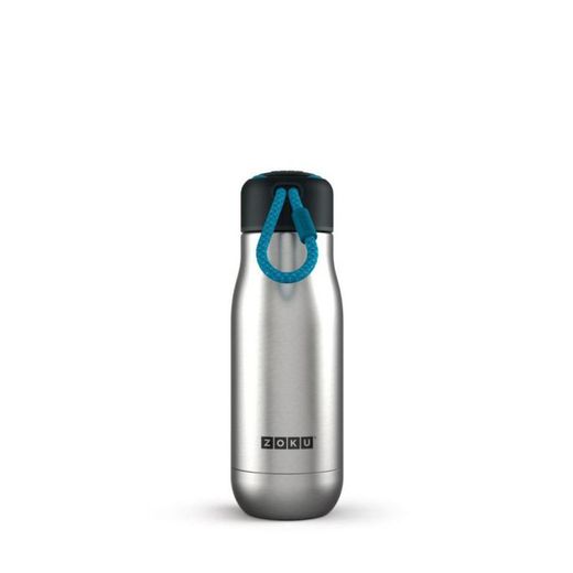 Garrafa térmica inox. 350ml prata zoku
