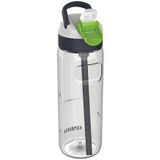 Botella con Caña Agua 750 ml Kambukka Lagoon Clear