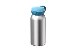 Botella Infantil Acero Inox tapa abatible 600 ml Cool Blue Mepal