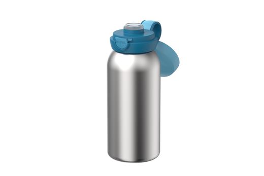 Botella Infantil Acero Inox tapa abatible 600 ml Cool Blue Mepal