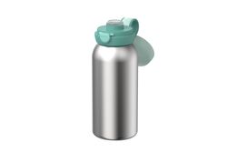 Botella Infantil Acero Inox tapa abatible 600 ml Cool Mint Mepal
