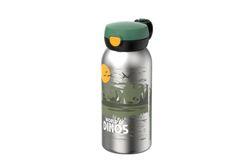 Botella Infantil Acero Inox tapa abatible 600 ml Dino Mepal